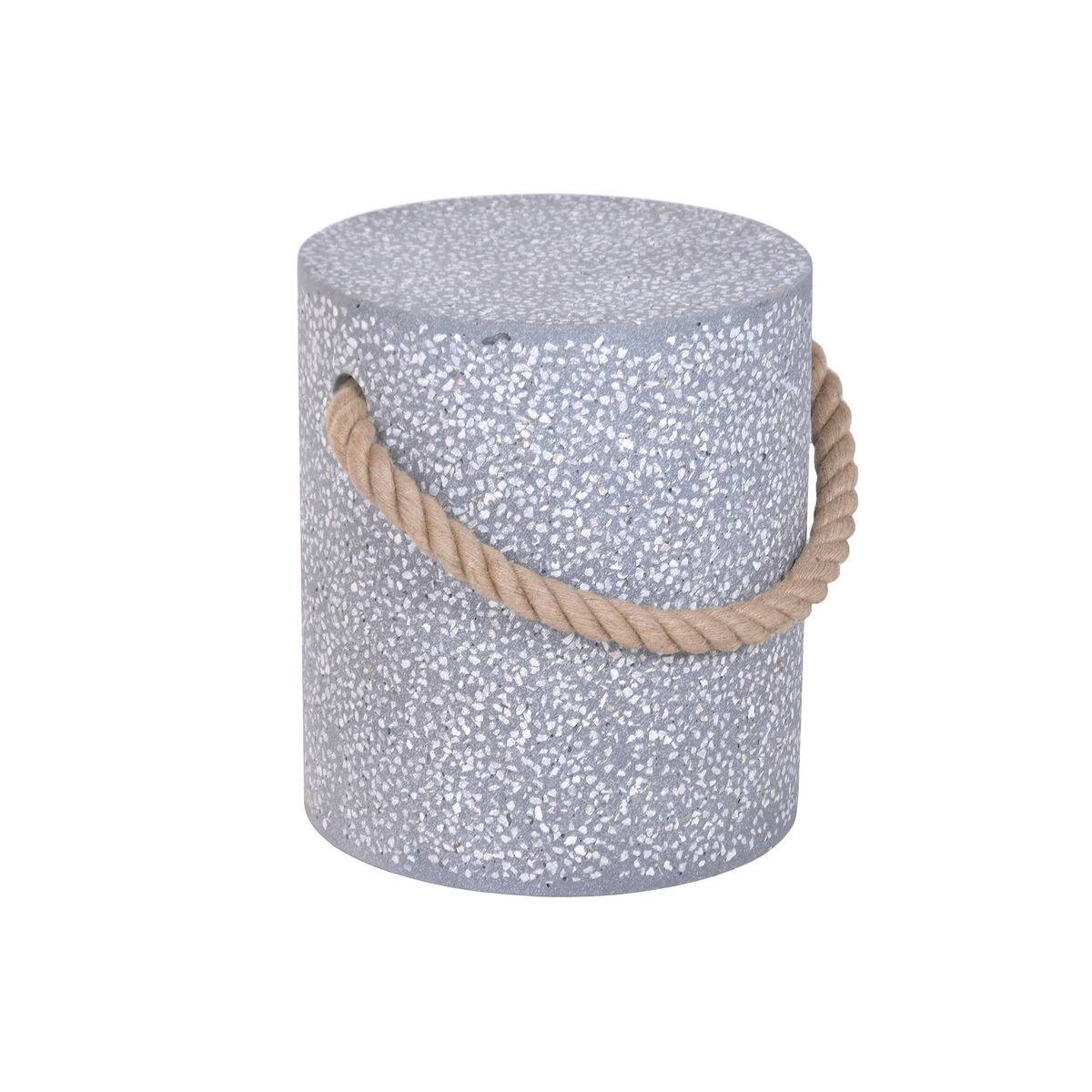 Mesa auxiliar Home ESPRIT Gris 40 x 40 x 45 cm