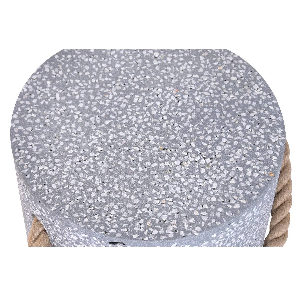 Mesa auxiliar Home ESPRIT Gris 40 x 40 x 45 cm