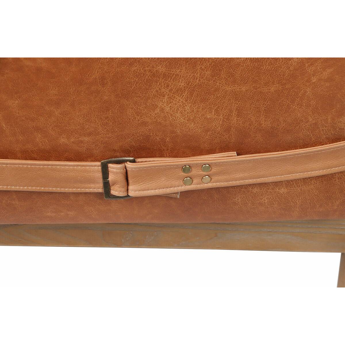 Sofá Home ESPRIT Marrón Moderno 220 X 80 X 82 CM
