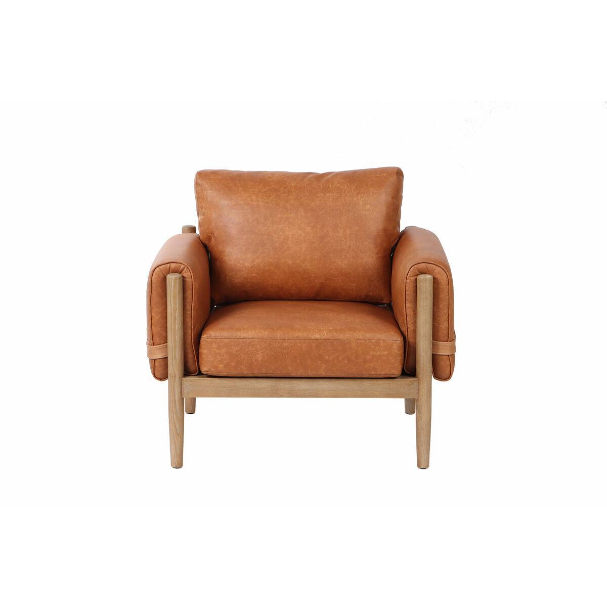 Butaca Home ESPRIT Marrón Fresno 94 X 80 X 82 CM