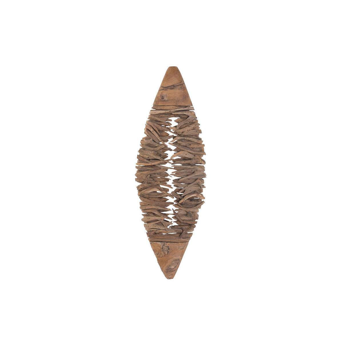 Lámpara de Pared Home ESPRIT Marrón Natural 49 X 10 X 140 CM