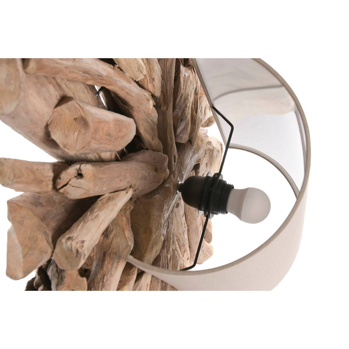 Lámpara de Pared Home ESPRIT Marrón Natural 60 X 25 X 71,5 CM