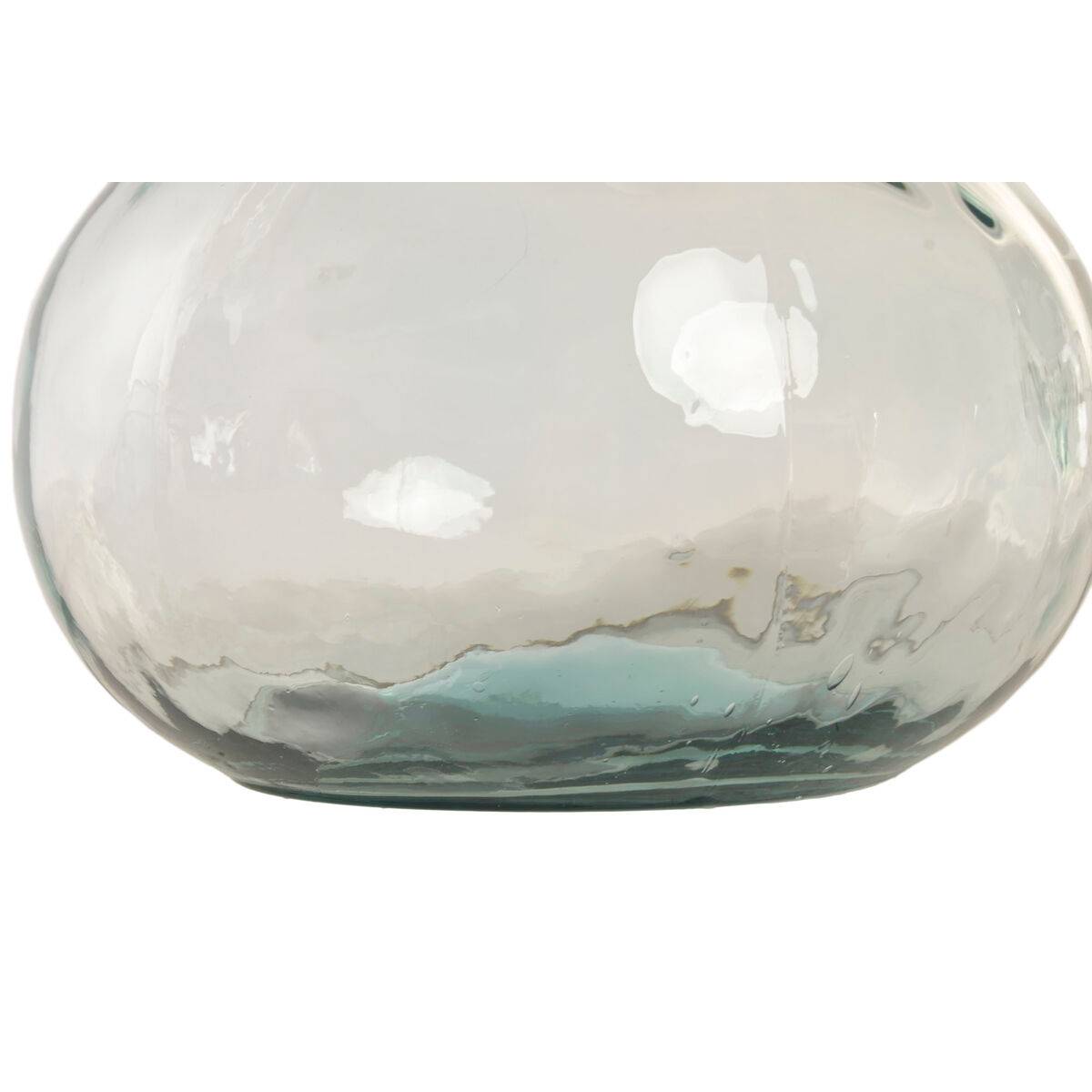 Jarrón Home ESPRIT Transparente Cristal reciclado Urbano 33 x 33 x 100 cm