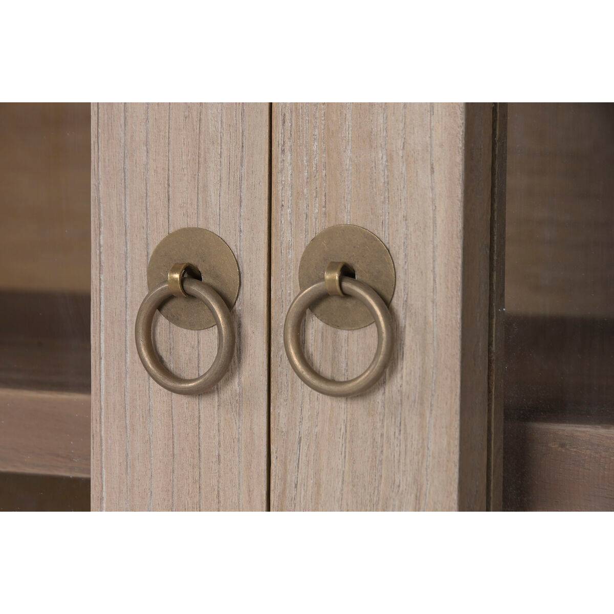 Aparador Home ESPRIT Natural Cristal Madera de olmo 200 X 44 X 85 CM