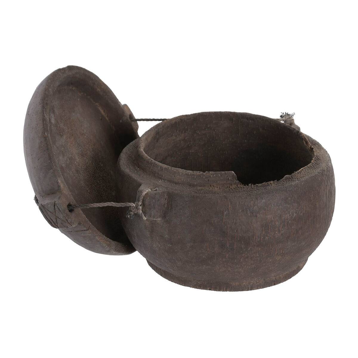 Figura Decorativa Home ESPRIT Marrón Colonial Caja