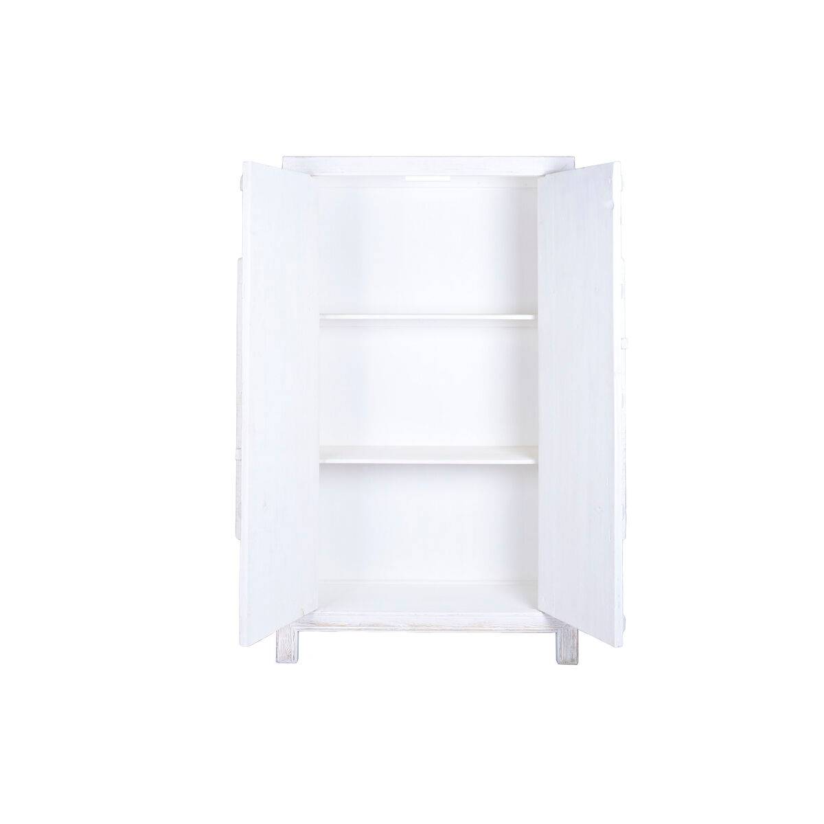 Armario Home ESPRIT Blanco Madera de olmo 115 x 48 x 210 cm