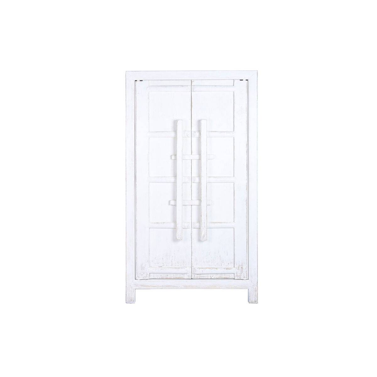 Armario Home ESPRIT Blanco Madera de olmo 115 x 48 x 210 cm