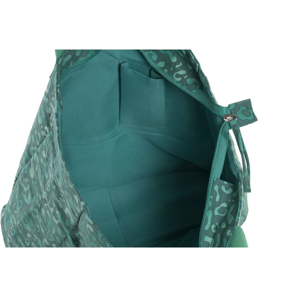 Bolso Mujer Home ESPRIT Marrón Verde Rosa 55 x 14 x 35 cm (3 Unidades)