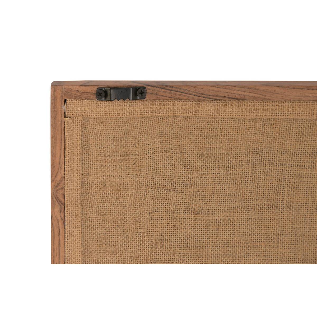 Cuadro Home ESPRIT Algodón Madera de acacia 75 x 3 x 105 cm (2 Unidades)