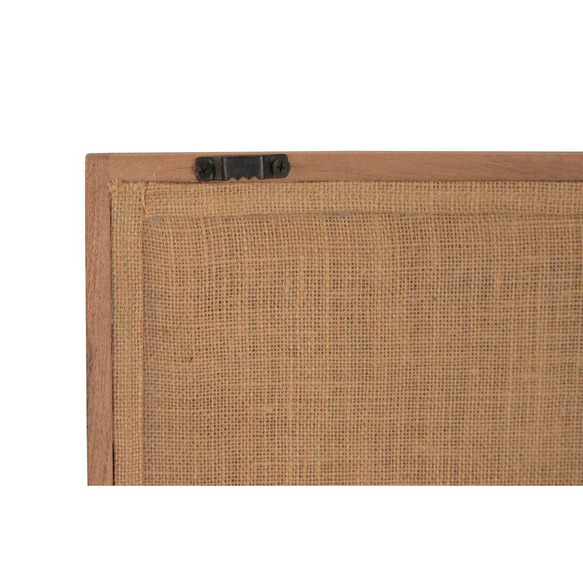 Cuadro Home ESPRIT Algodón Madera de acacia 60 x 3 x 90 cm (2 Unidades)