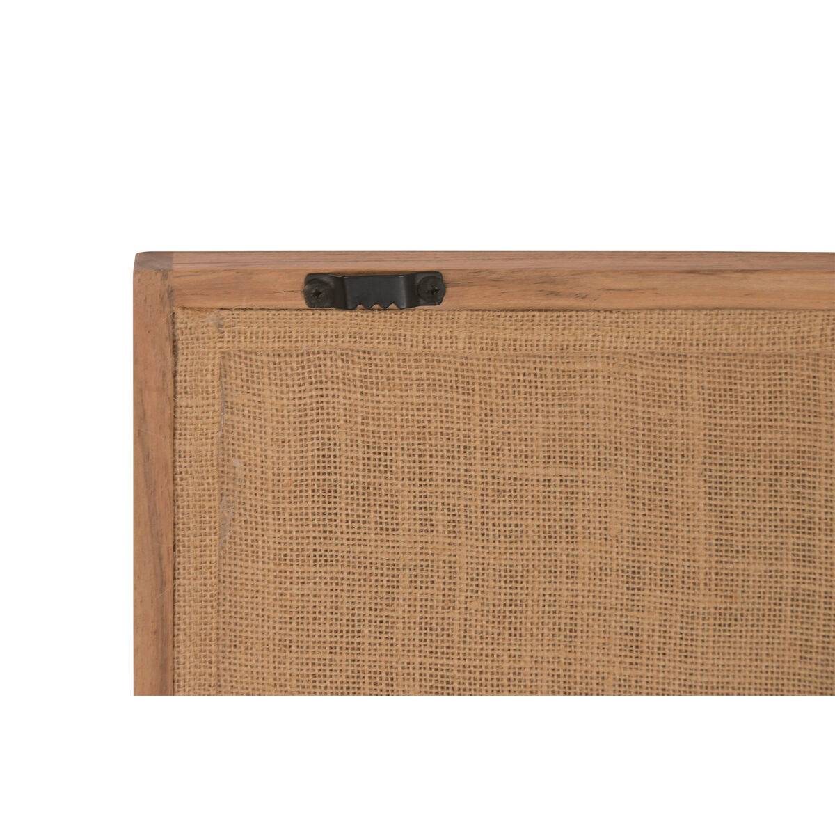 Cuadro Home ESPRIT Algodón Madera de acacia 40 x 3 x 60 cm (2 Unidades)