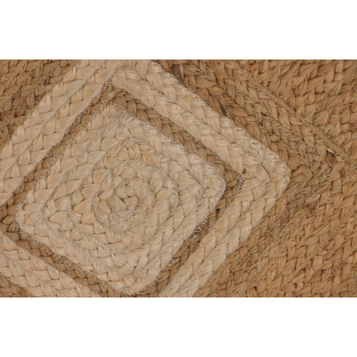 Cuadro Home ESPRIT Yute Madera de acacia 60 x 3 x 90 cm (2 Unidades)