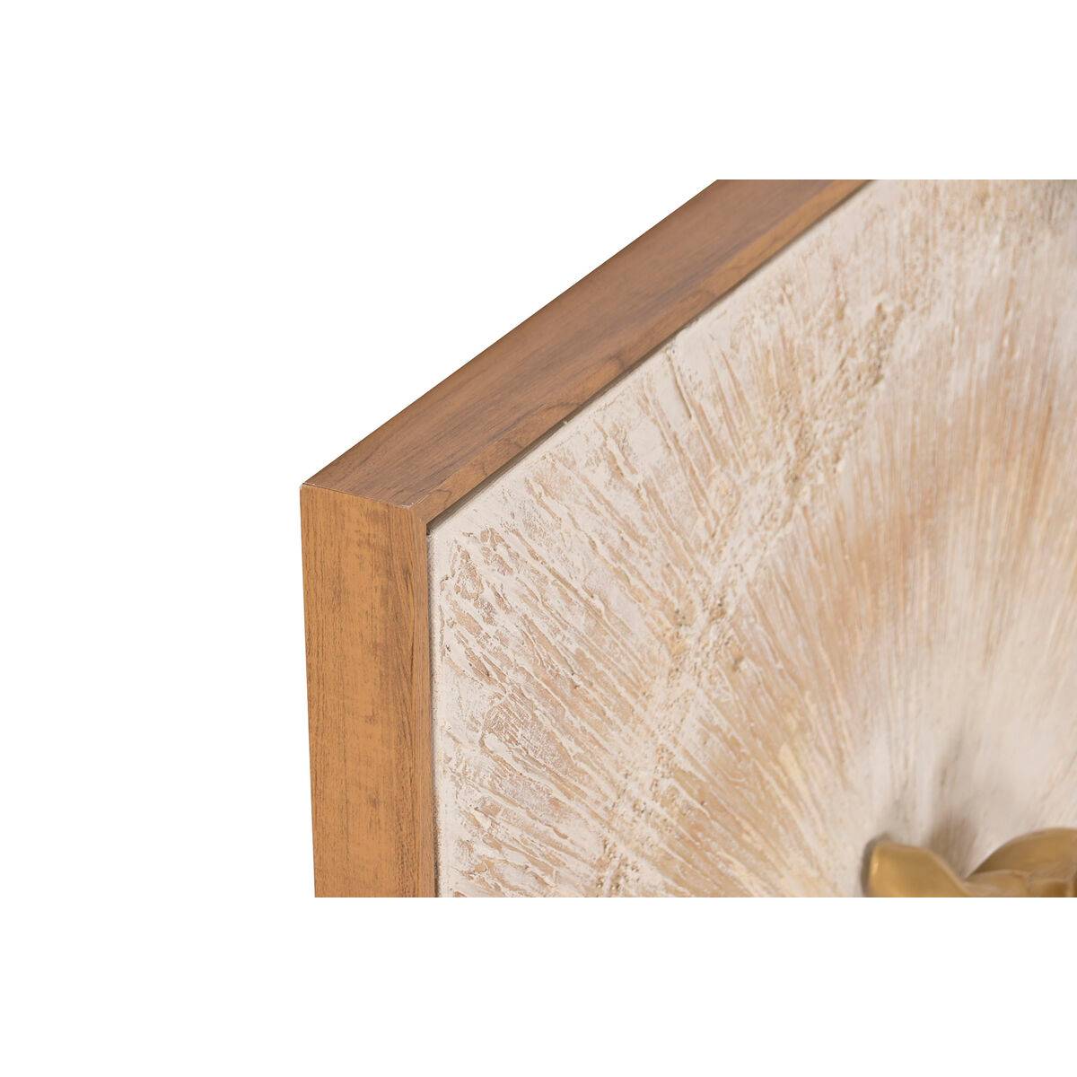 Lienzo Home ESPRIT Marrón Hombre Moderno 80 X 13,5 X 80 CM (2 Unidades)