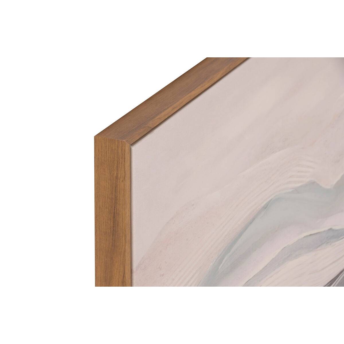 Lienzo Home ESPRIT Azul Verde Abstracto Moderno 140 x 3,7 x 70 cm (2 Unidades)