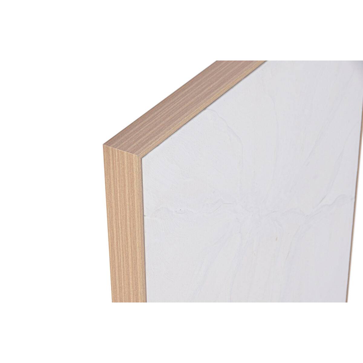 Lienzo Home ESPRIT Blanco Abstracto Escandinavo 62 x 4,5 x 62 cm (2 Unidades)
