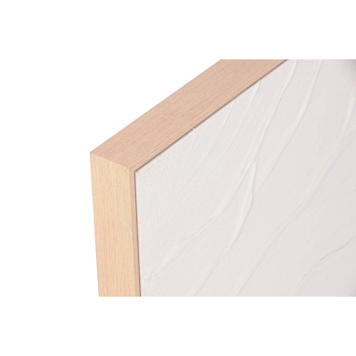 Lienzo Home ESPRIT Blanco Moderno Escandinavo 102 X 4,5 X 52 CM (2 Unidades)