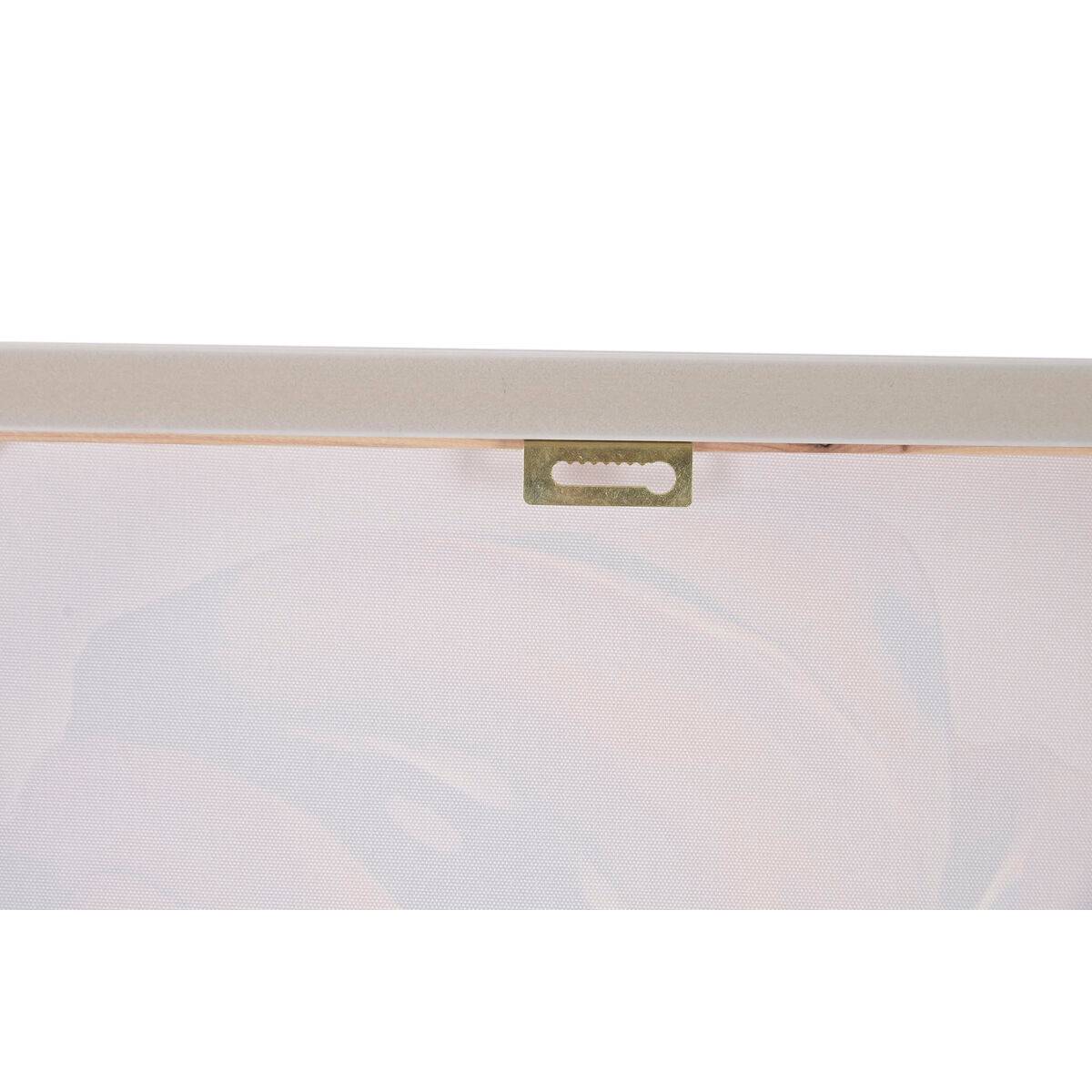 Lienzo Home ESPRIT Africana Tropical Lacado 62 x 4 x 122 cm (2 Unidades)