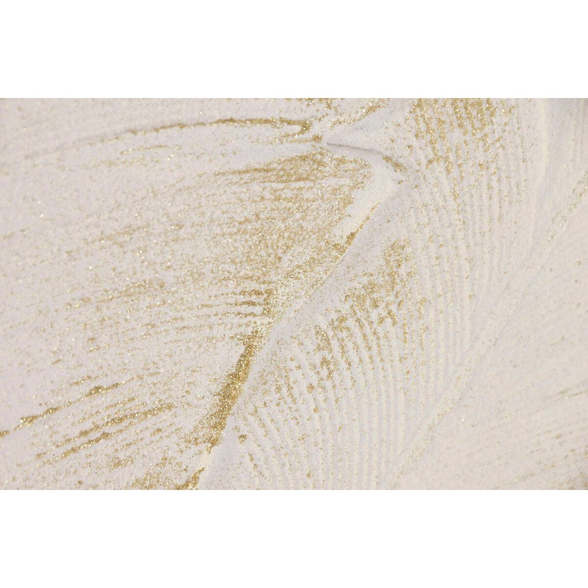 Lienzo Home ESPRIT Blanco Beige Palmeras Tropical (2 Unidades)