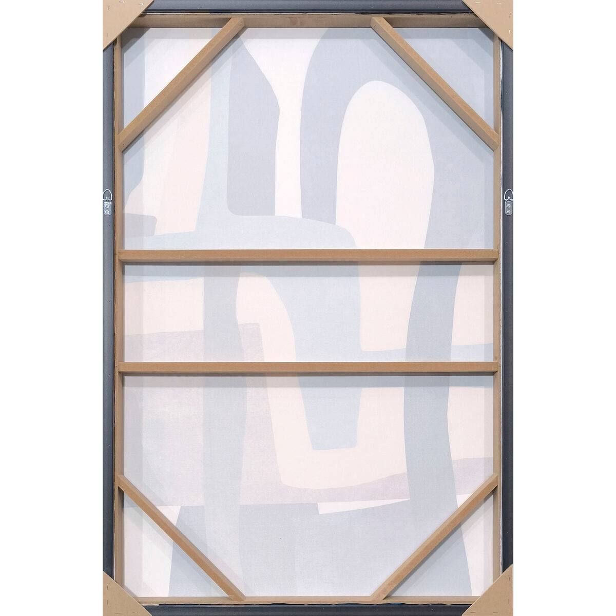 Cuadro Home ESPRIT Terciopelo Poliestireno 80 x 4,5 x 120 cm (2 Unidades)