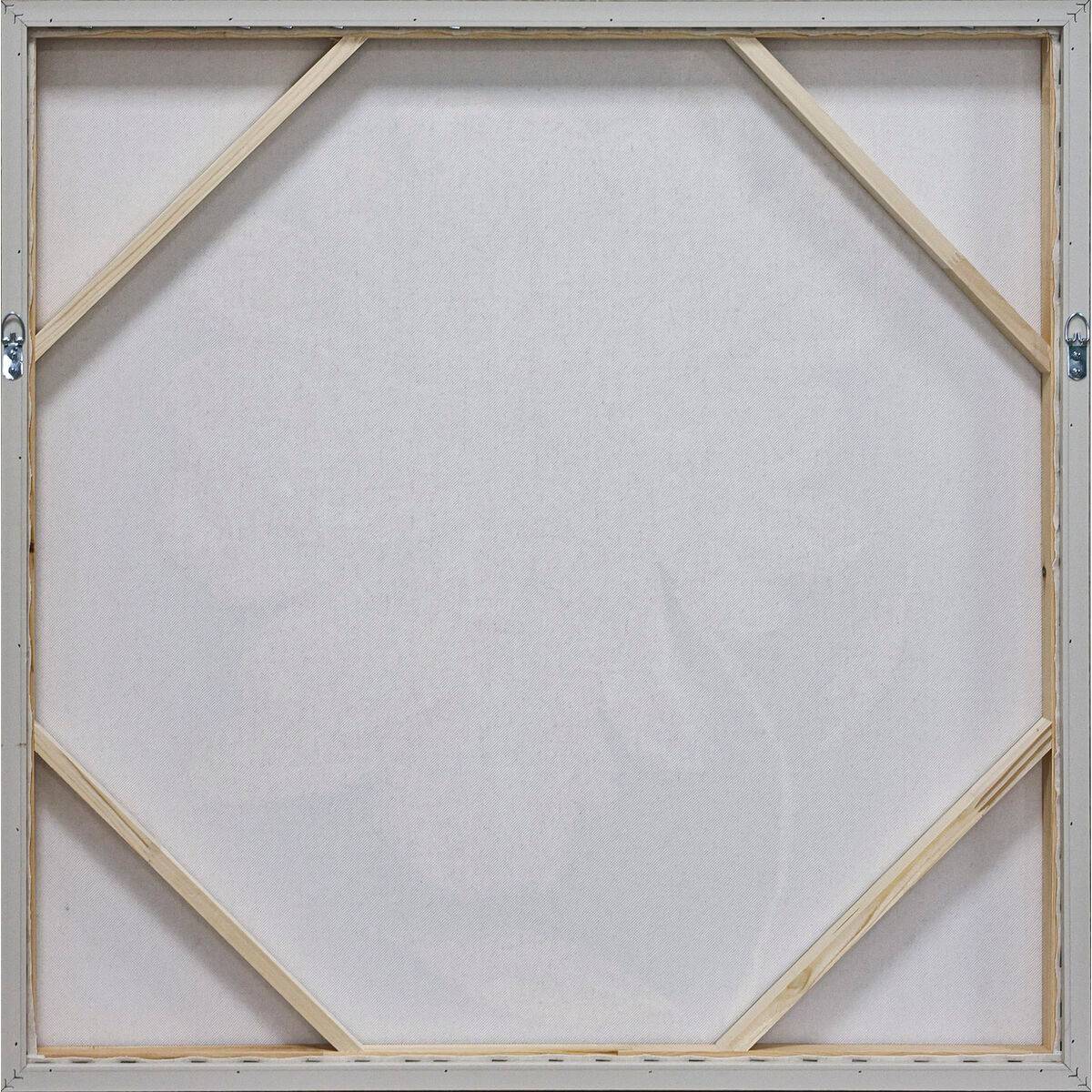 Lienzo Home ESPRIT Beige Moka Moderno 60 x 3 x 60 cm (2 Unidades)