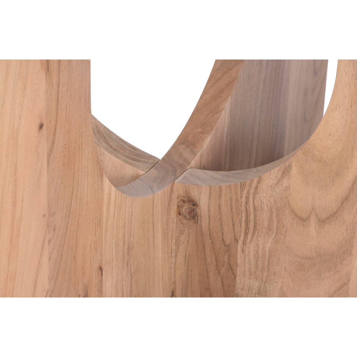 Mesa de Comedor Home ESPRIT Acacia 130 x 130 x 76 cm