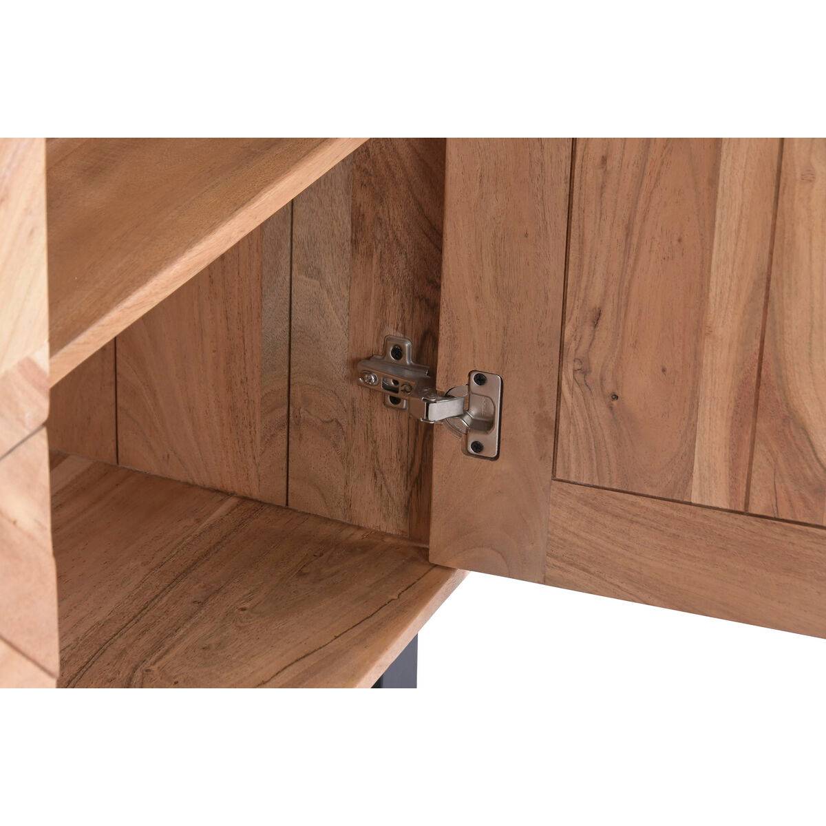Aparador Home ESPRIT Metal Acacia 160 x 40 x 85 cm