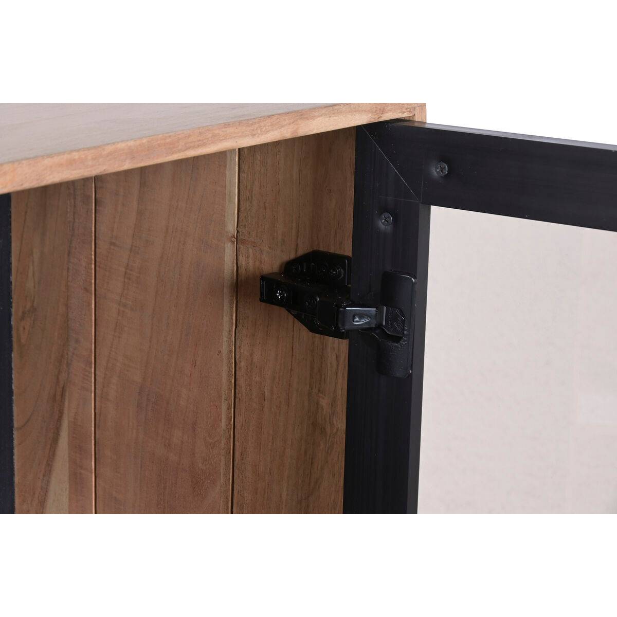 Vitrina Home ESPRIT Cristal Acacia 40 x 40 x 115 cm