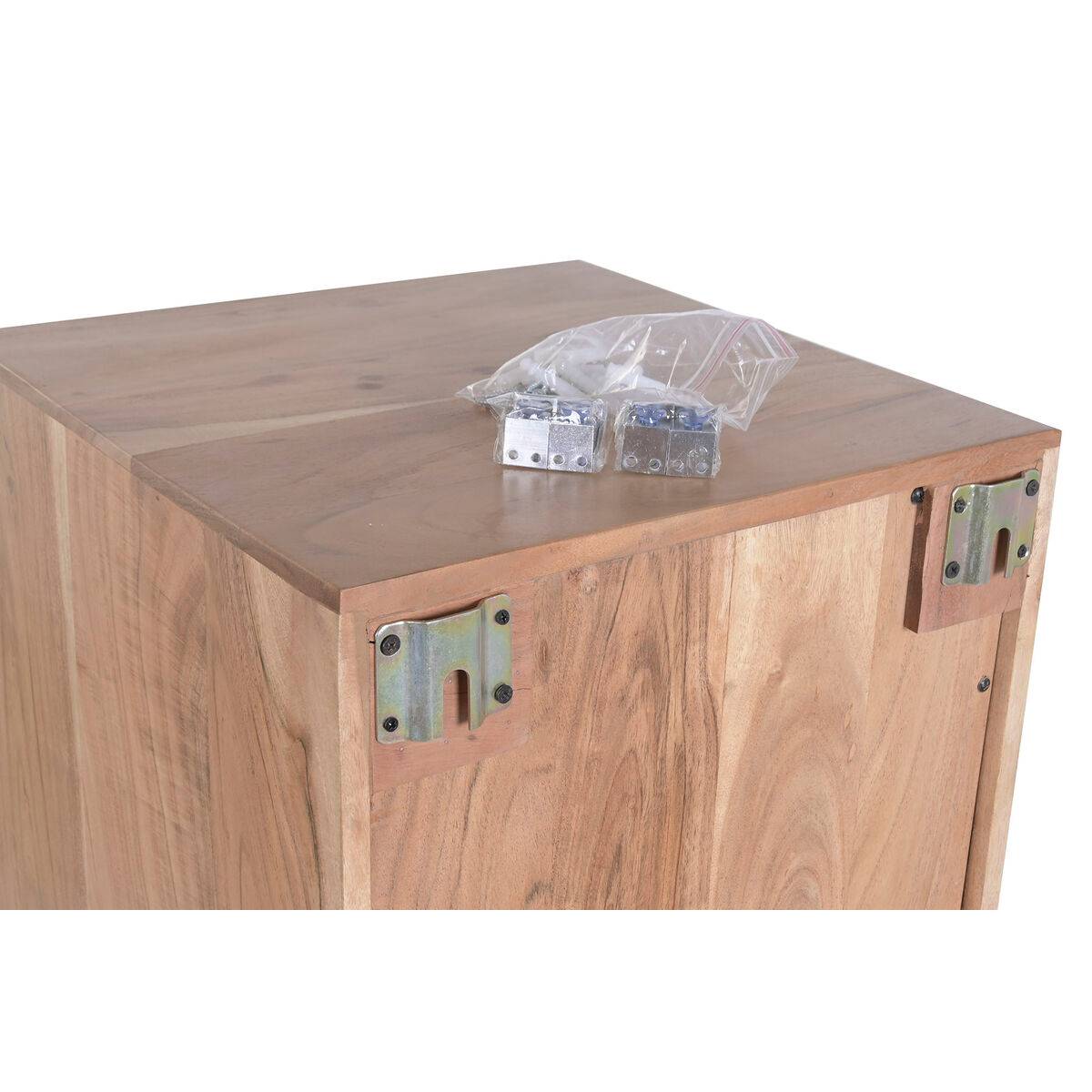 Vitrina Home ESPRIT Cristal Acacia 40 x 40 x 115 cm