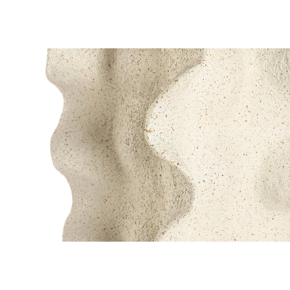 Jarrón Home ESPRIT Beige Resina Shabby Chic 27 x 27 x 62 cm