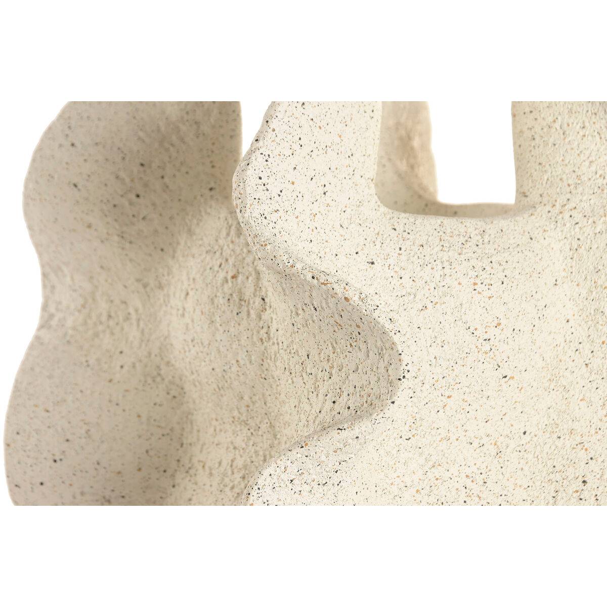 Jarrón Home ESPRIT Beige Resina Shabby Chic 26 x 26 x 50 cm