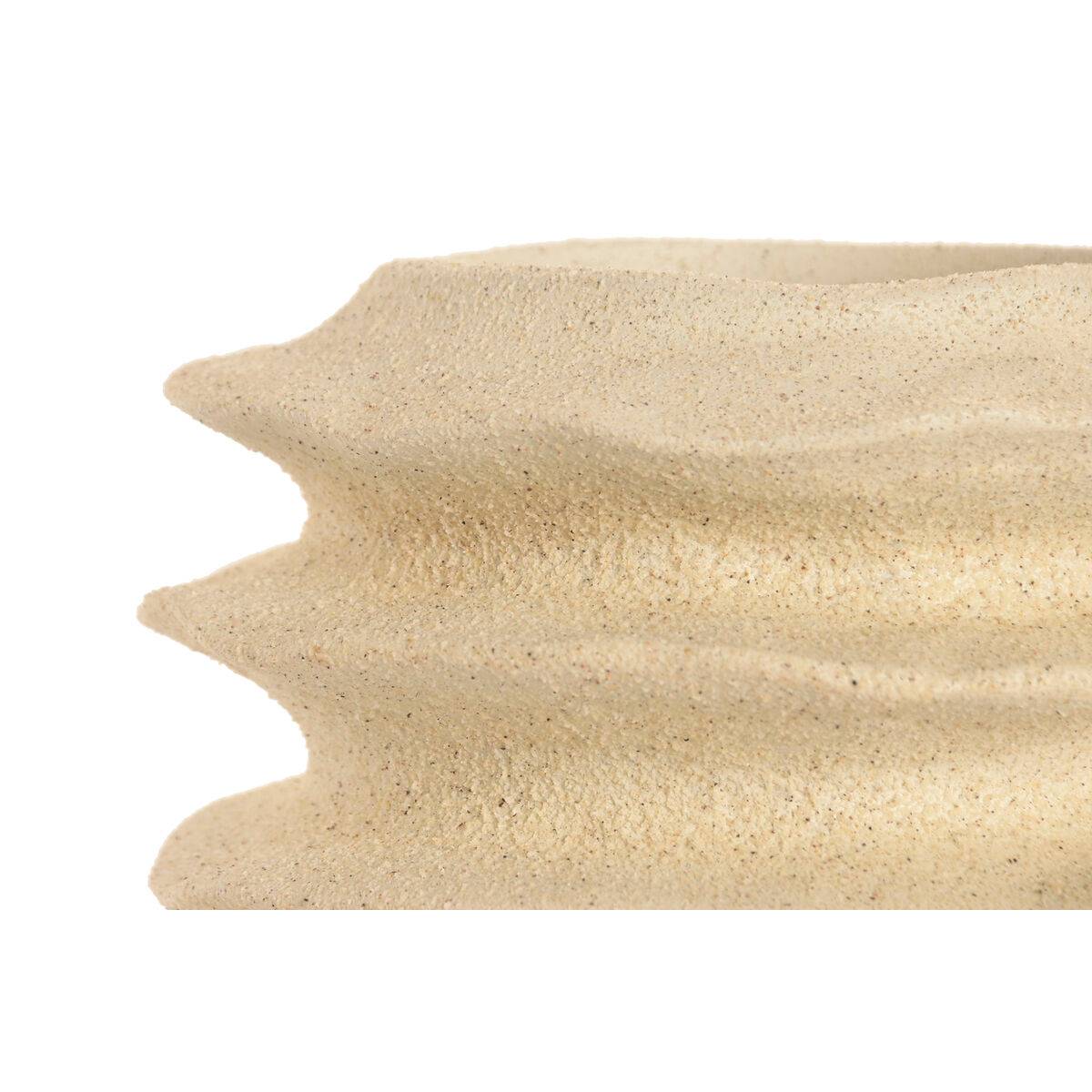 Jarrón Home ESPRIT Beige Resina Urbano 22 x 22 x 23 cm
