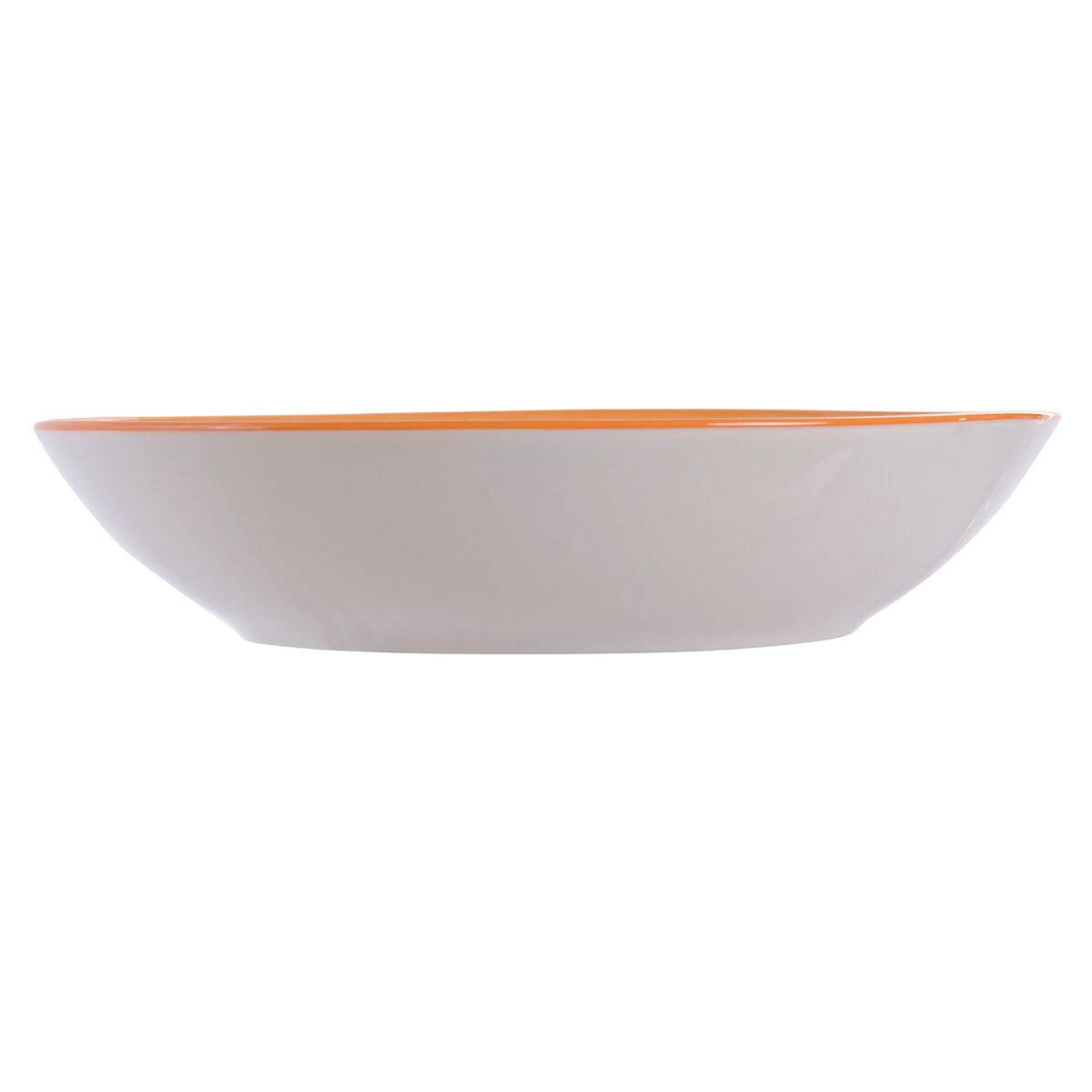 Set de Vajilla Home ESPRIT Naranja Porcelana 18 Piezas