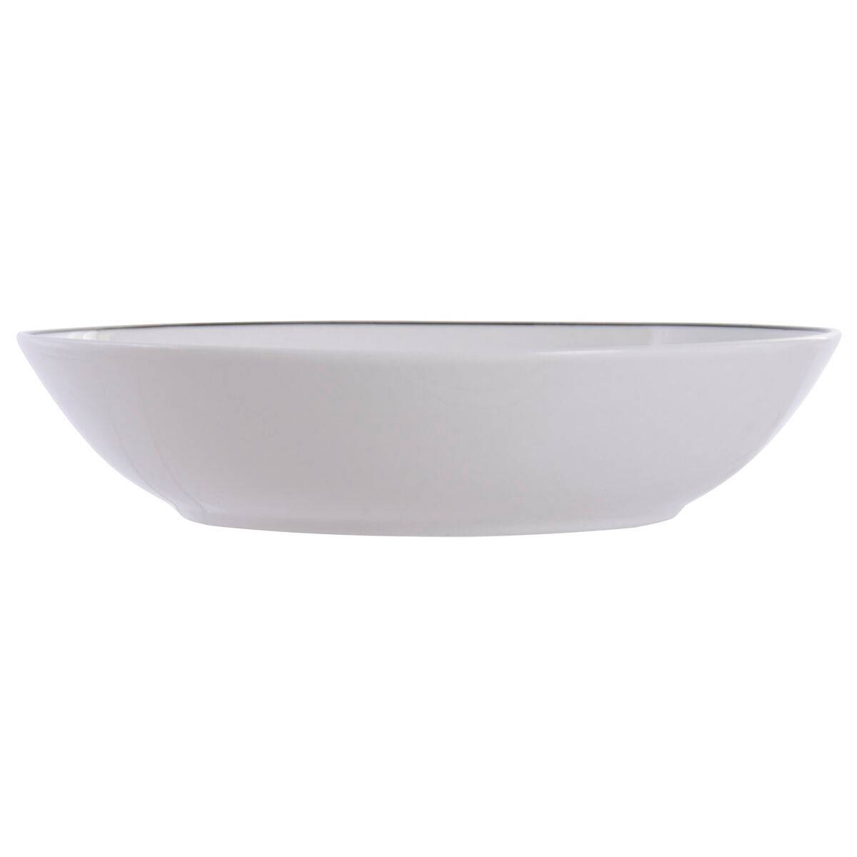 Set de Vajilla Home ESPRIT Blanco Negro Porcelana 18 Piezas