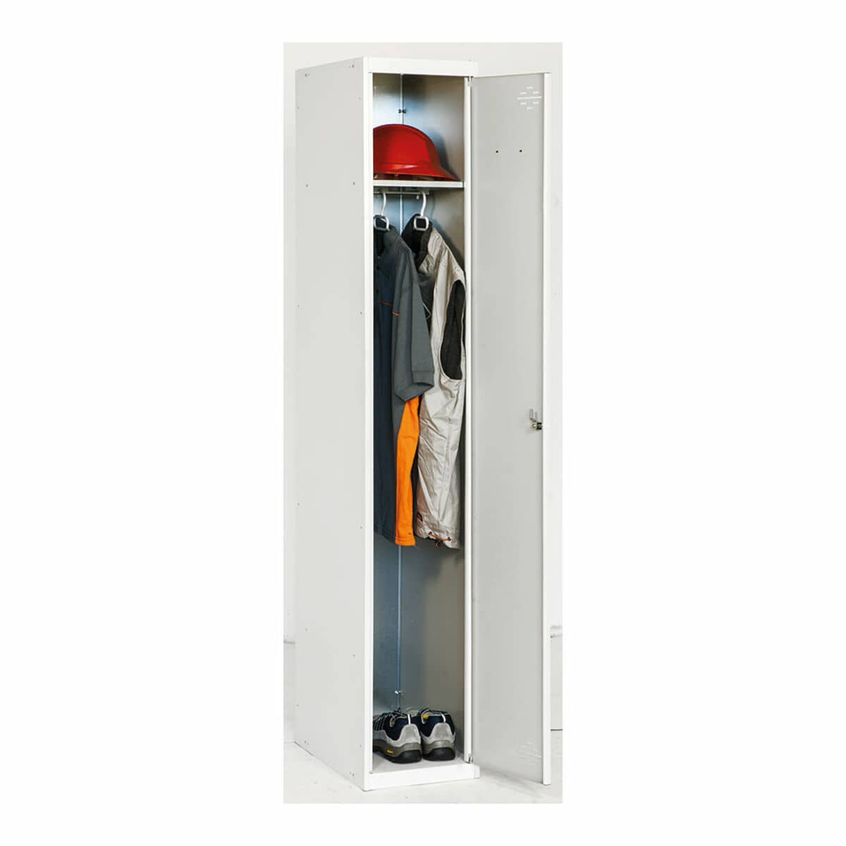 Taquilla Simon Rack Gris Metal 30 X 50 X 180 CM