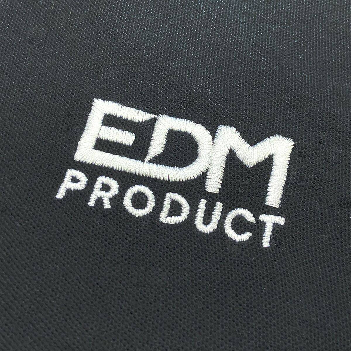 Camiseta de Manga Corta Hombre EDM Negro