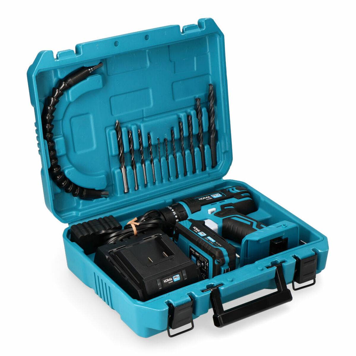 Set de taladro y accesorios Koma Tools