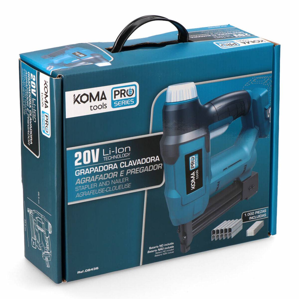 Clavadora-Grapadora Koma Tools