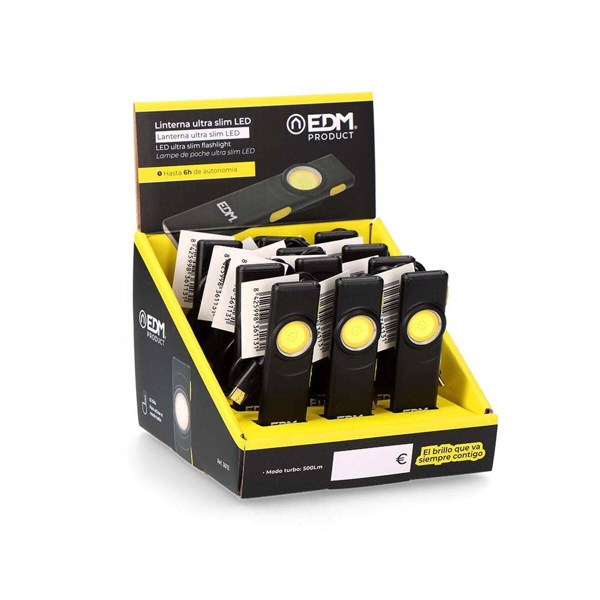 Linterna EDM 36113 ultra slim 5 W