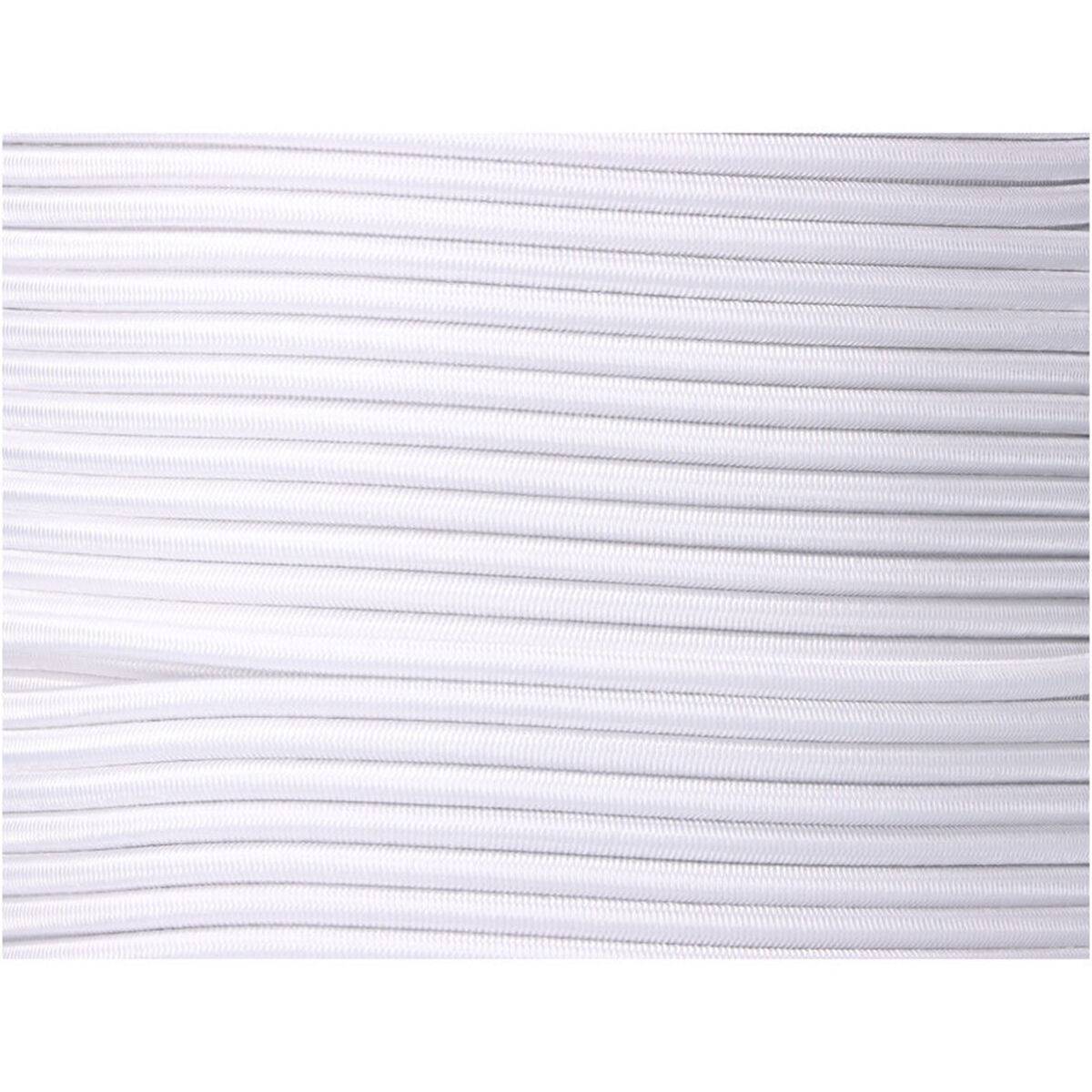 Cuerda EDM 87922 Blanco Poliéster Látex 10 mm x 100 m Elástica
