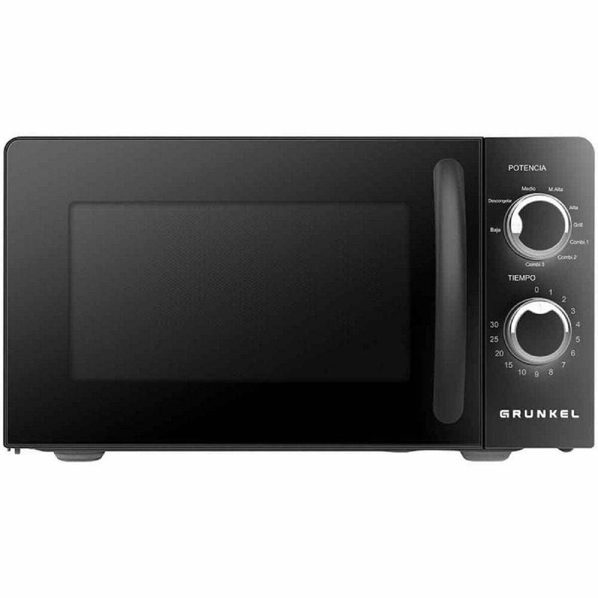 Microondas Grunkel MWG-20NG 700 W 20 L Blanco Negro