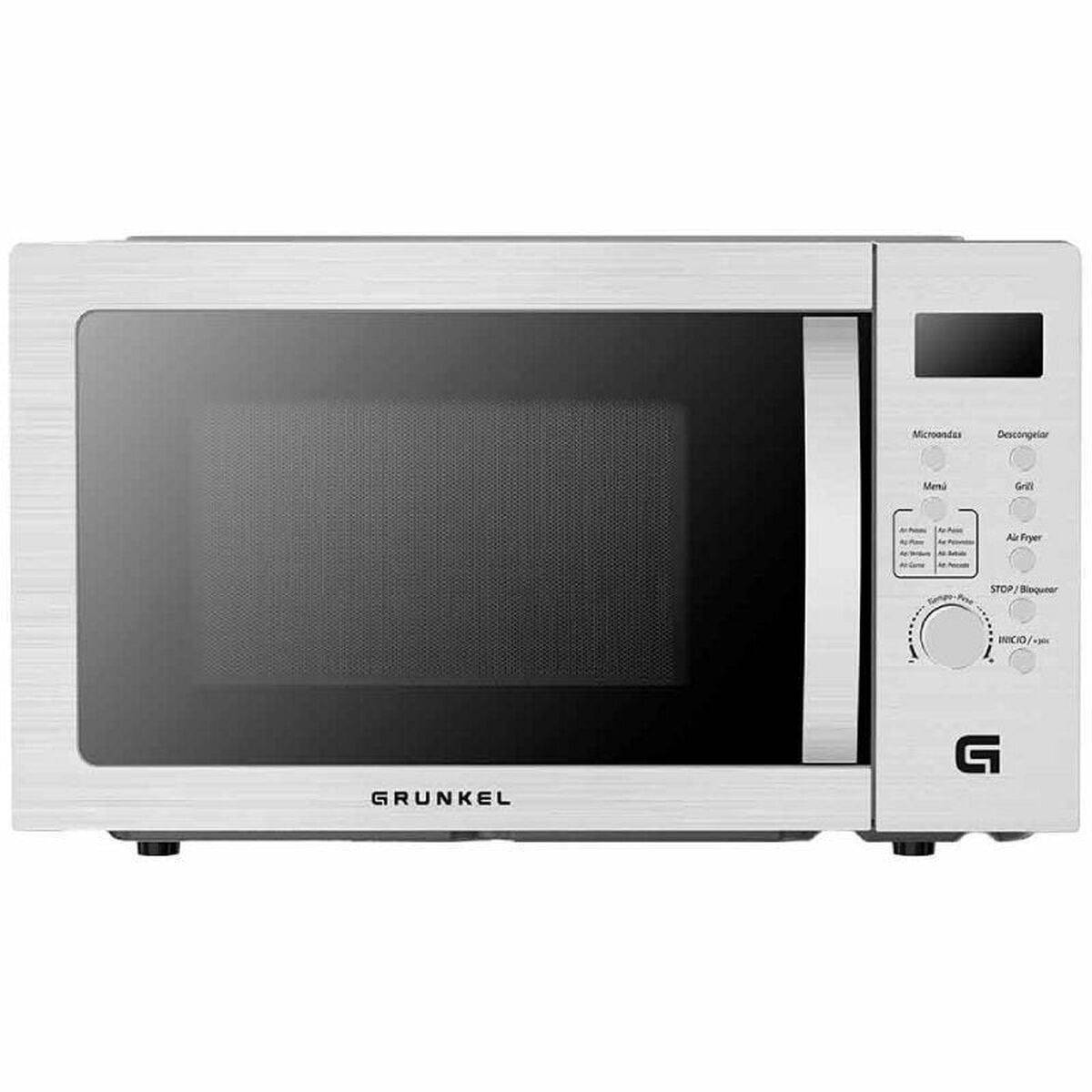 Microondas con Grill Grunkel MW-28AIRFRYER 900 W Plateado