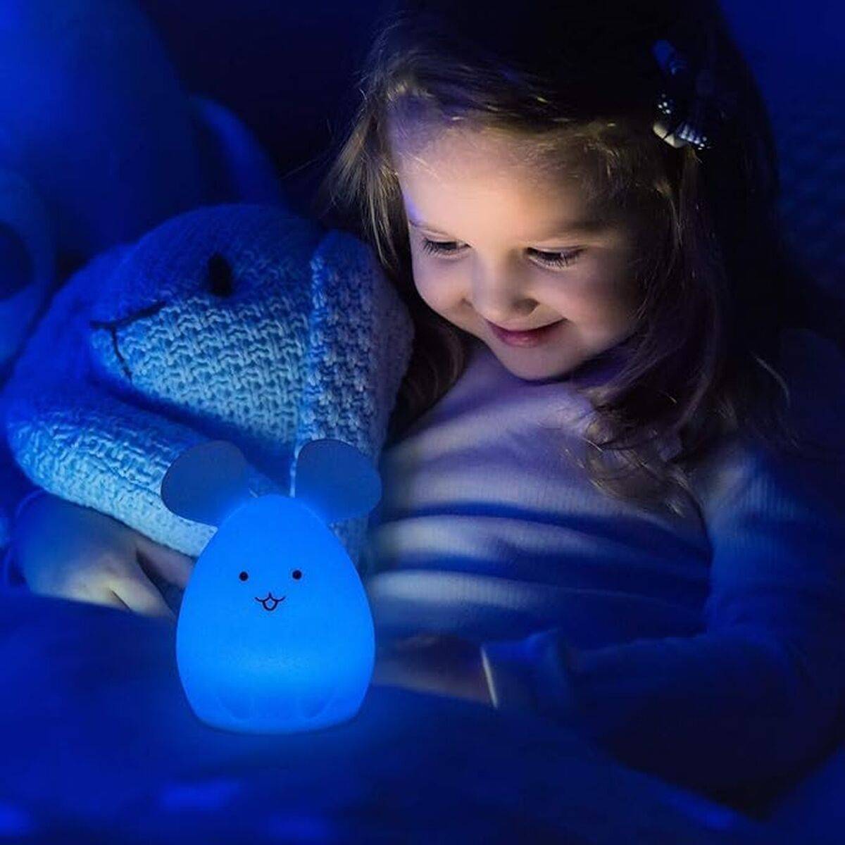 Lámpara infantil Mouse con Altavoz Bluetooth