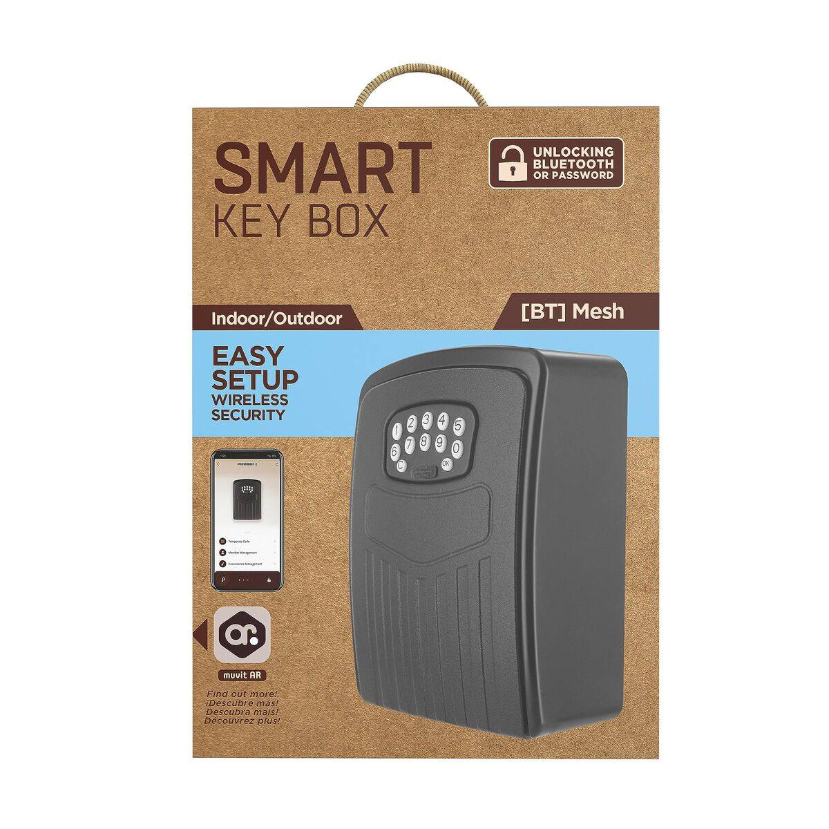 muvit iO Caja de llaves inalámbrica exterior