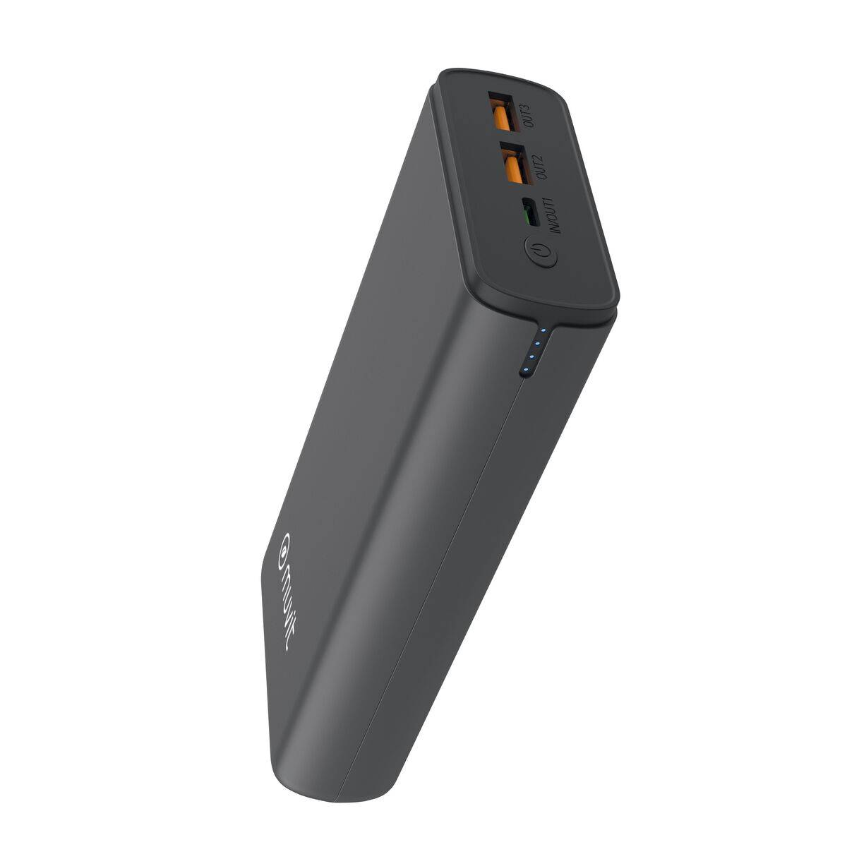Powerbank Muvit for Change DP200G-R-PD Negro 20 W