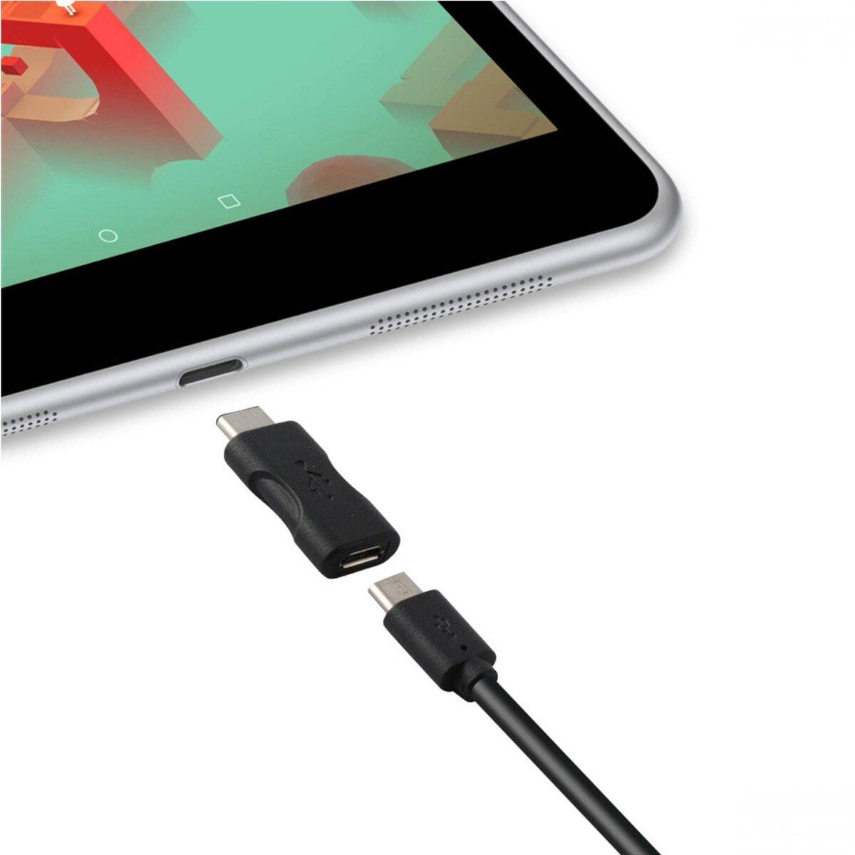 Adaptador USB 2.0 a USB-C 3.1 KSIX BXADAPC02