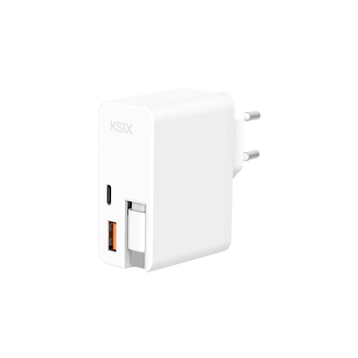 Cargador de Pared KSIX Blanco 65 W