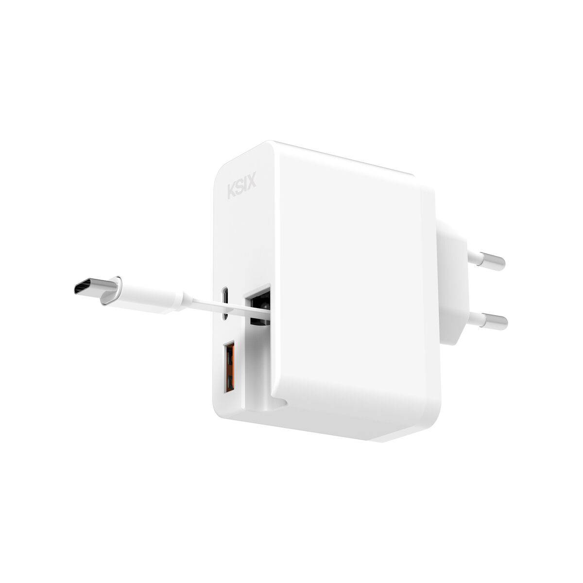 Cargador de Pared KSIX Blanco 65 W
