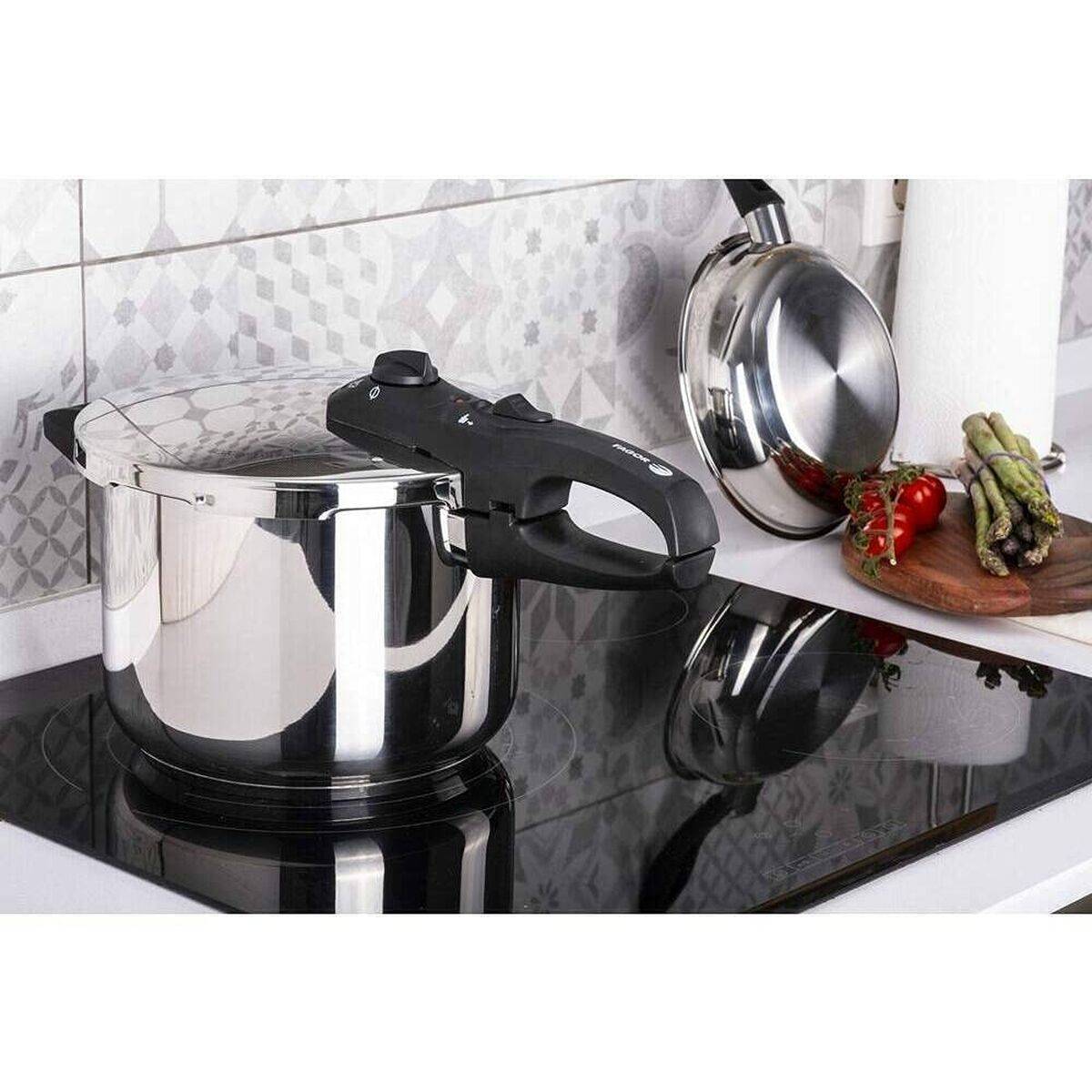 Olla Express Fagor DUO Acero Inoxidable 18/10 6 L