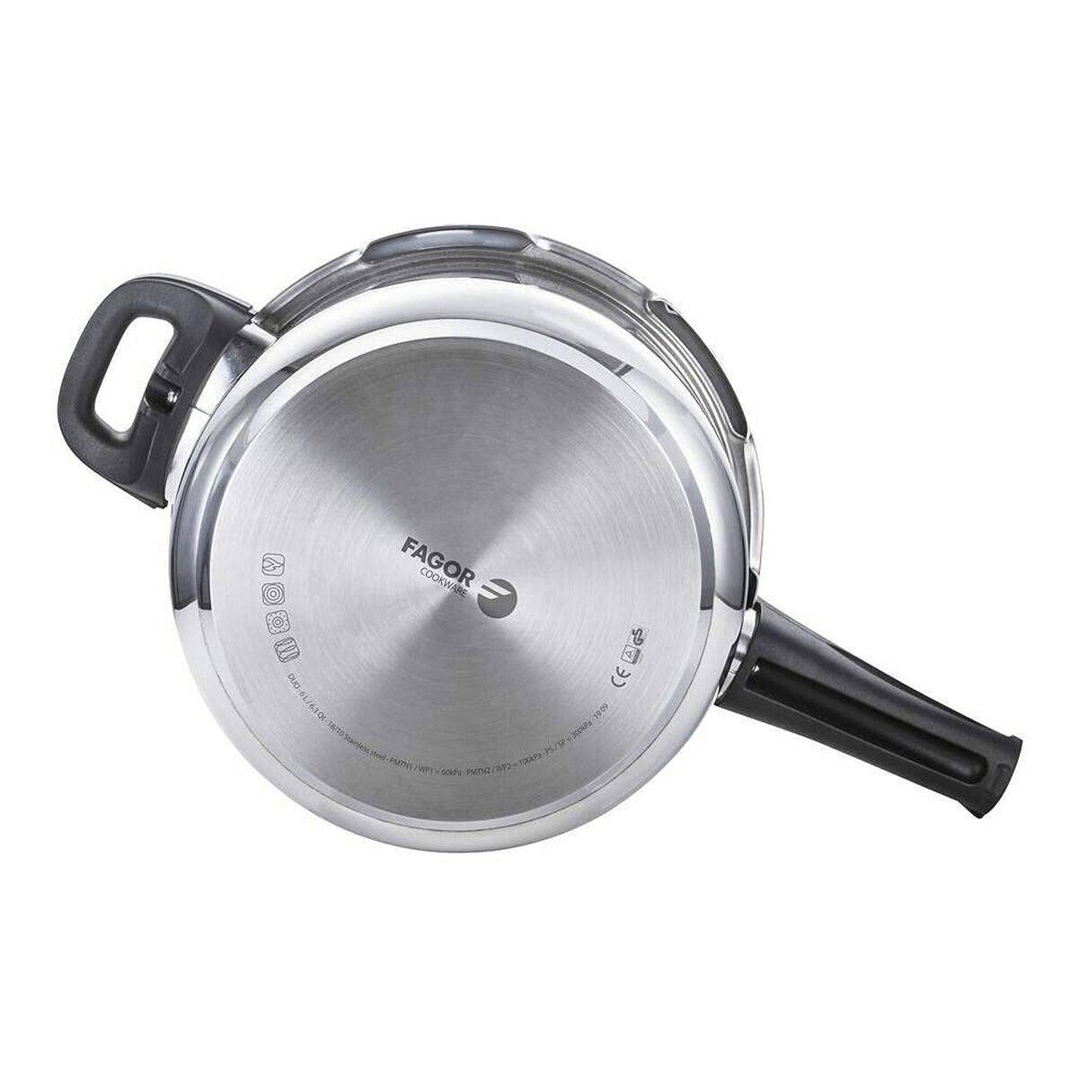 Olla Express Fagor DUO Acero Inoxidable 18/10 6 L