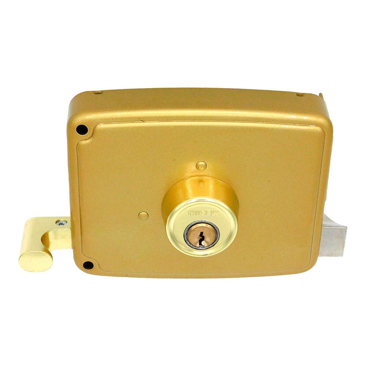 Cerradura de sobreponer Micel Acero Izquierda 50 x 100 mm